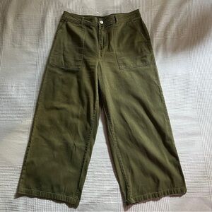 ❌SOLD❌ Who What Wear Green Wide Leg Pants